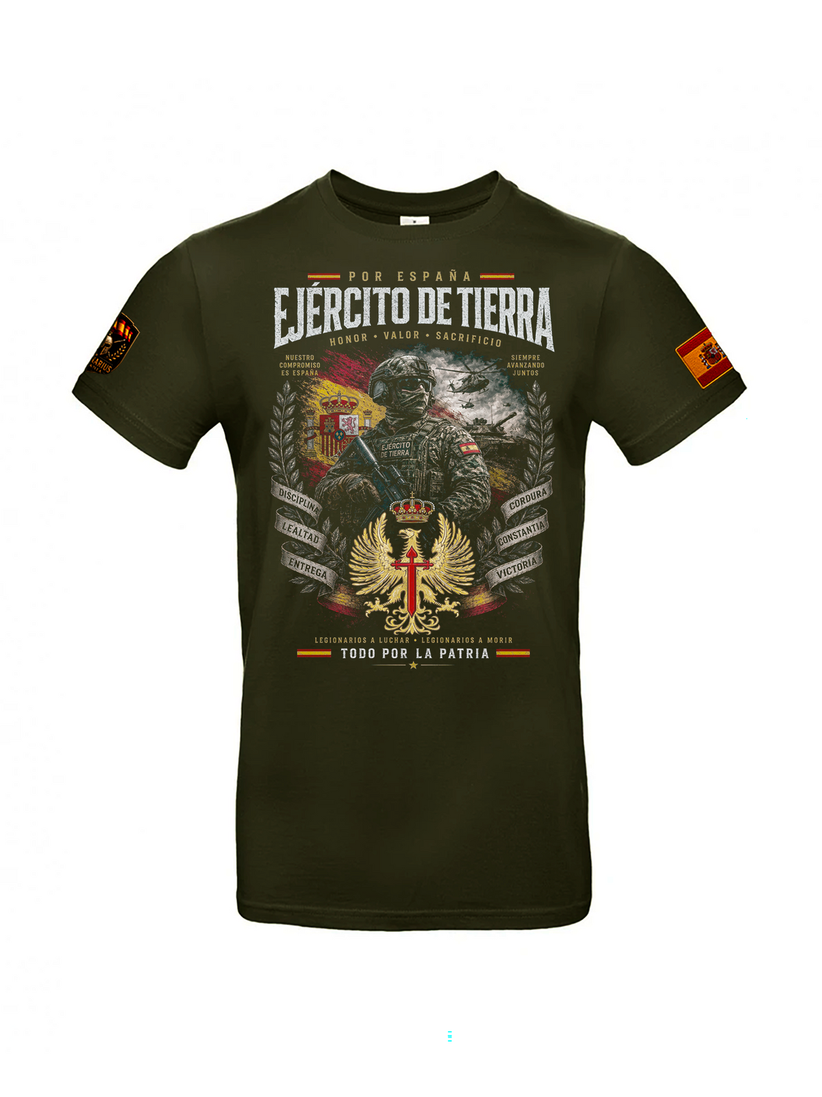 Camisetas de las Fuerzas Armadas Españolas de Legionarius Hispania