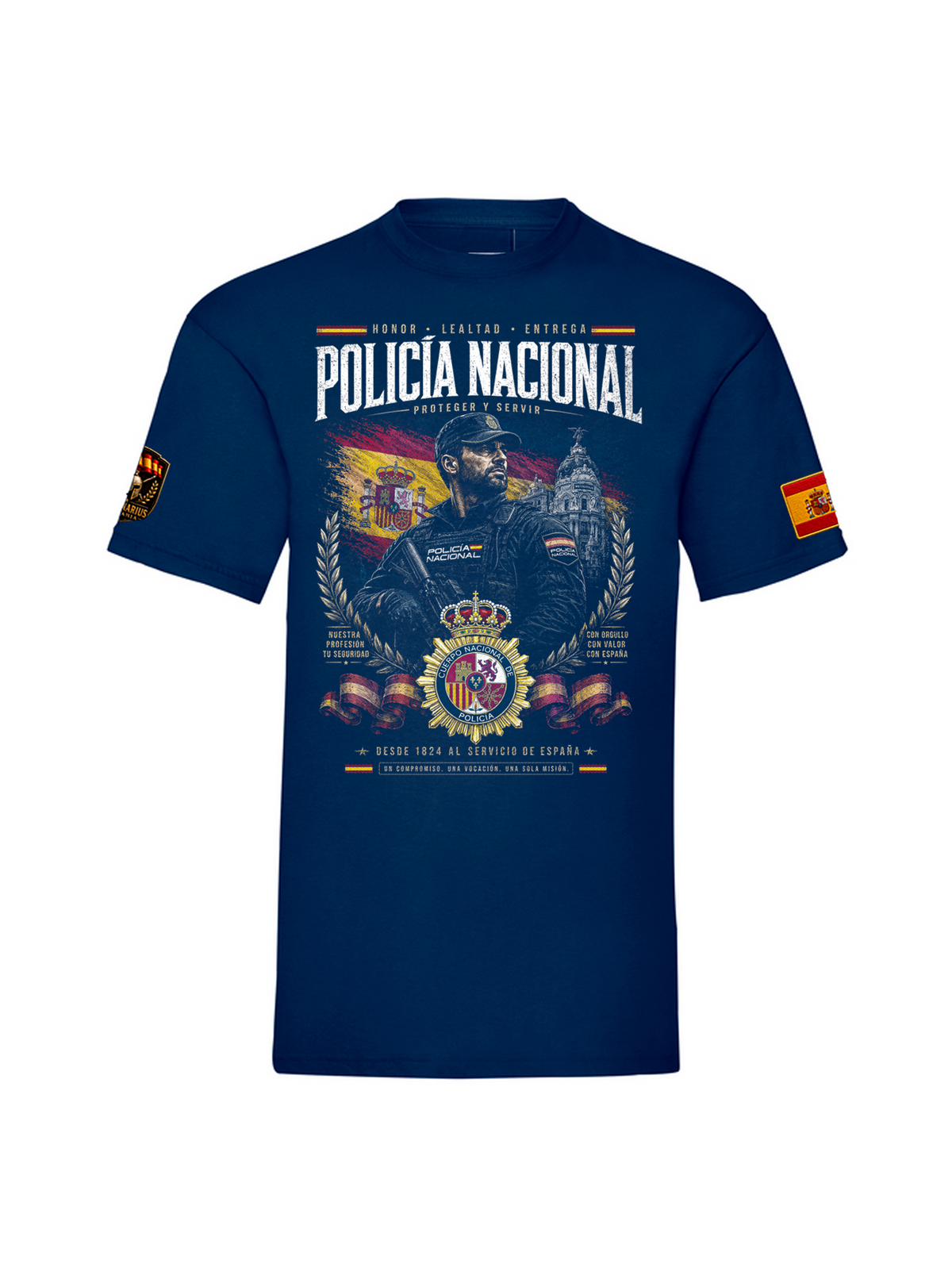 Camisetas de la Policía Nacional de Legionarius Hispania