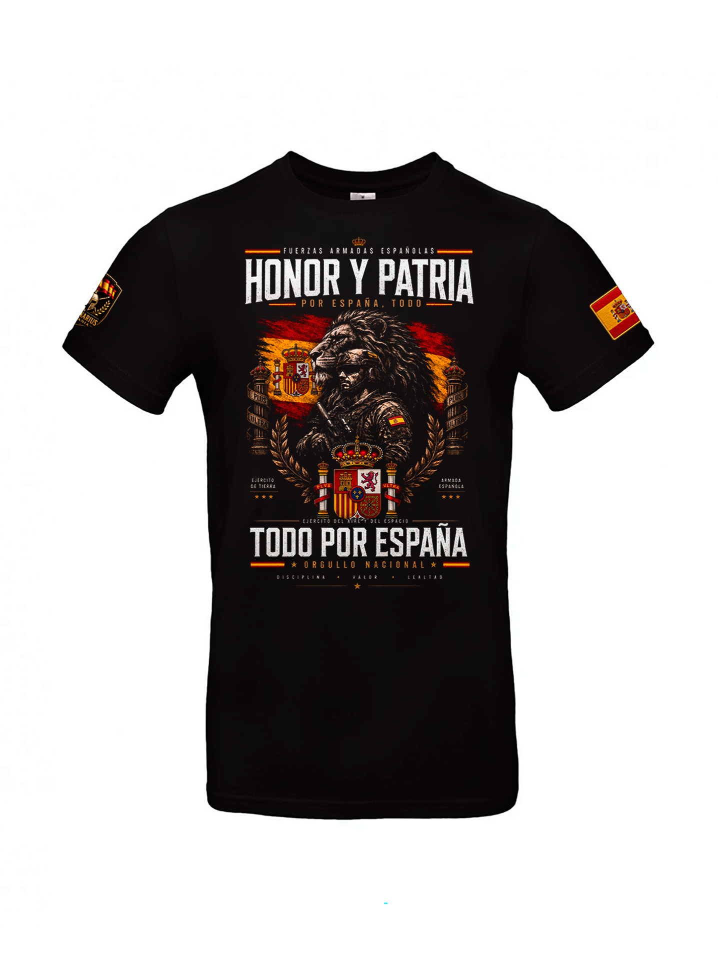 Camiseta Honor y Patria – Todo por España - Edición Exclusiva