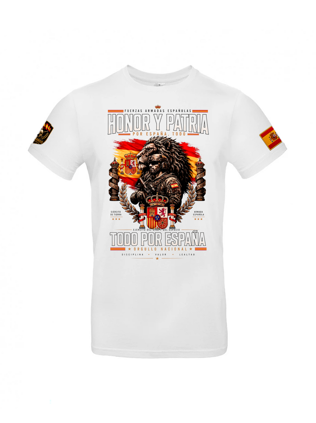 Camiseta Honor y Patria – Todo por España - Edición Exclusiva
