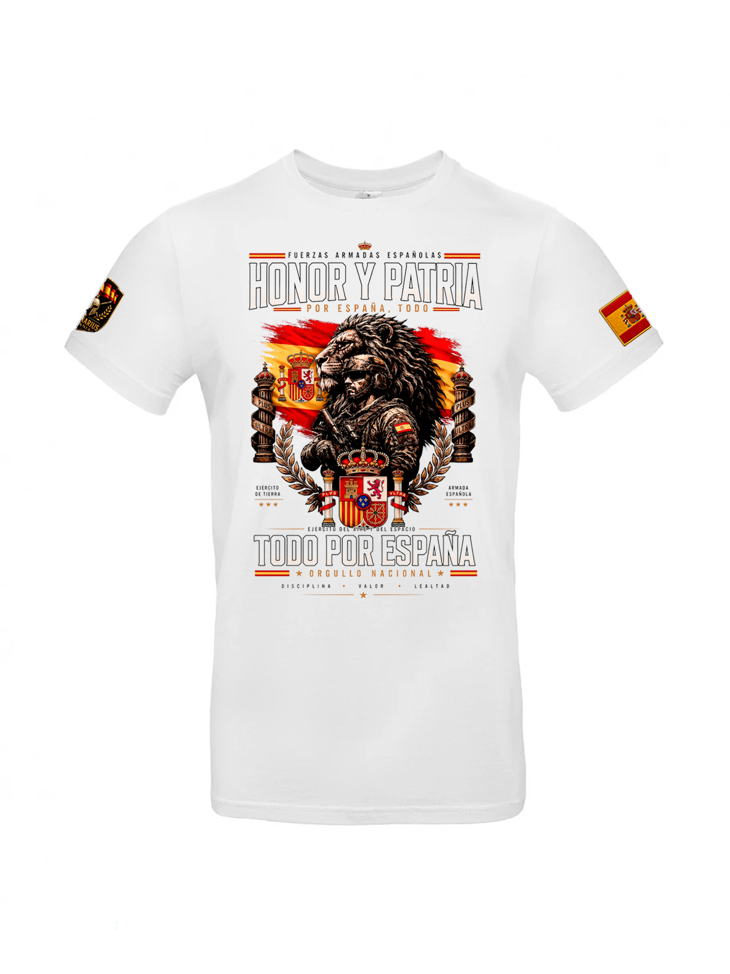 Camiseta Honor y Patria – Todo por España - Edición Exclusiva