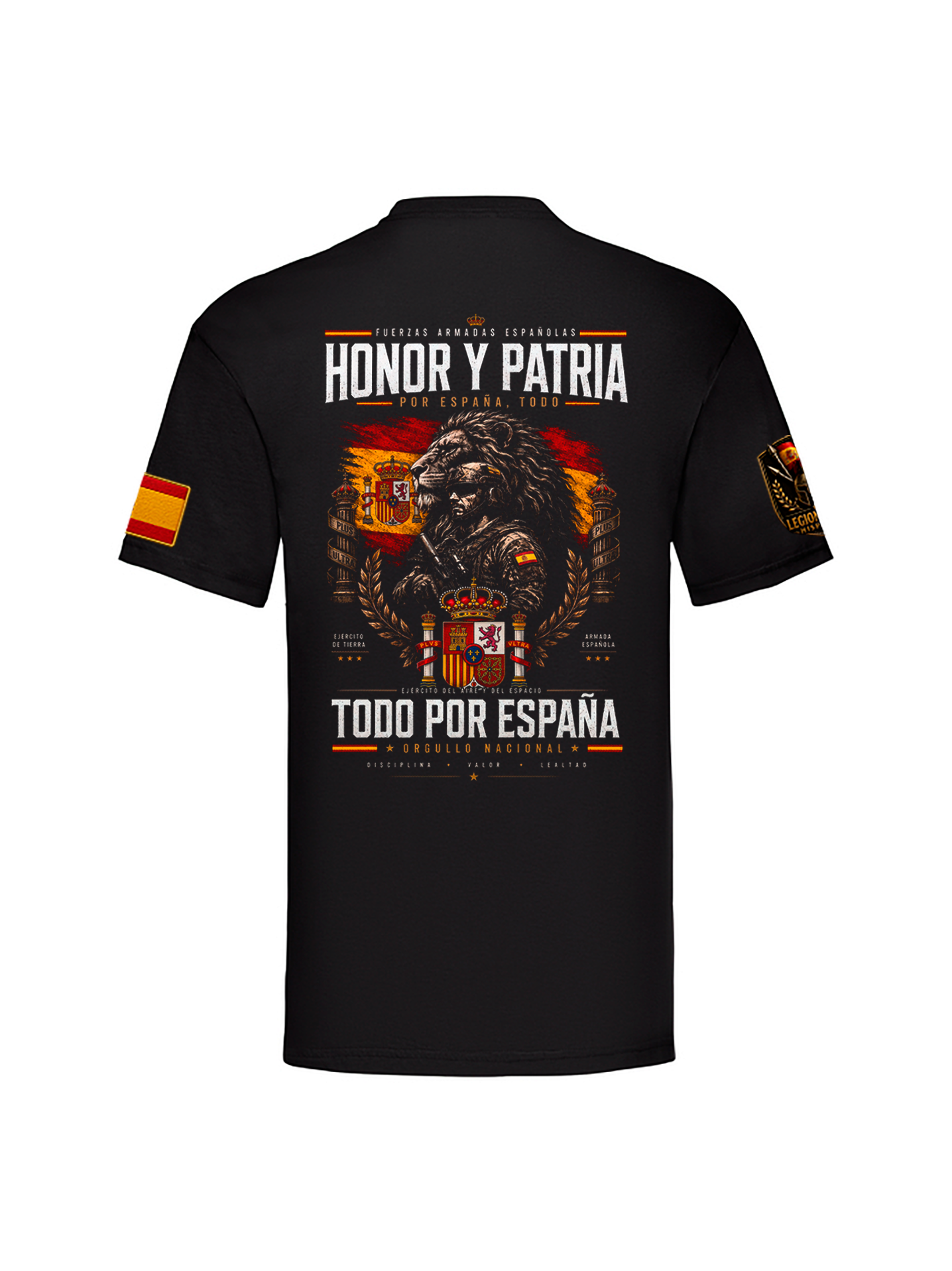 Camiseta Honor y Patria – Todo por España - Edición Exclusiva