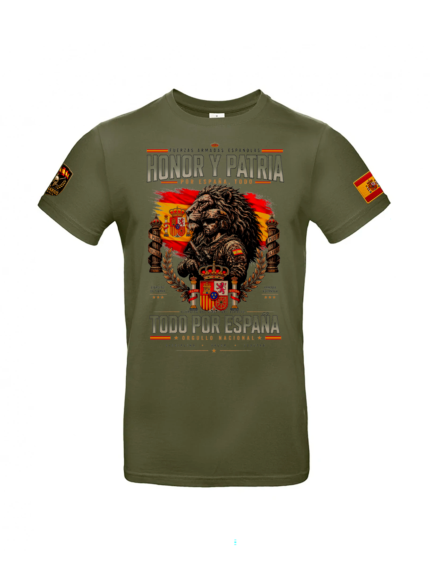 Camiseta Honor y Patria – Todo por España - Edición Exclusiva