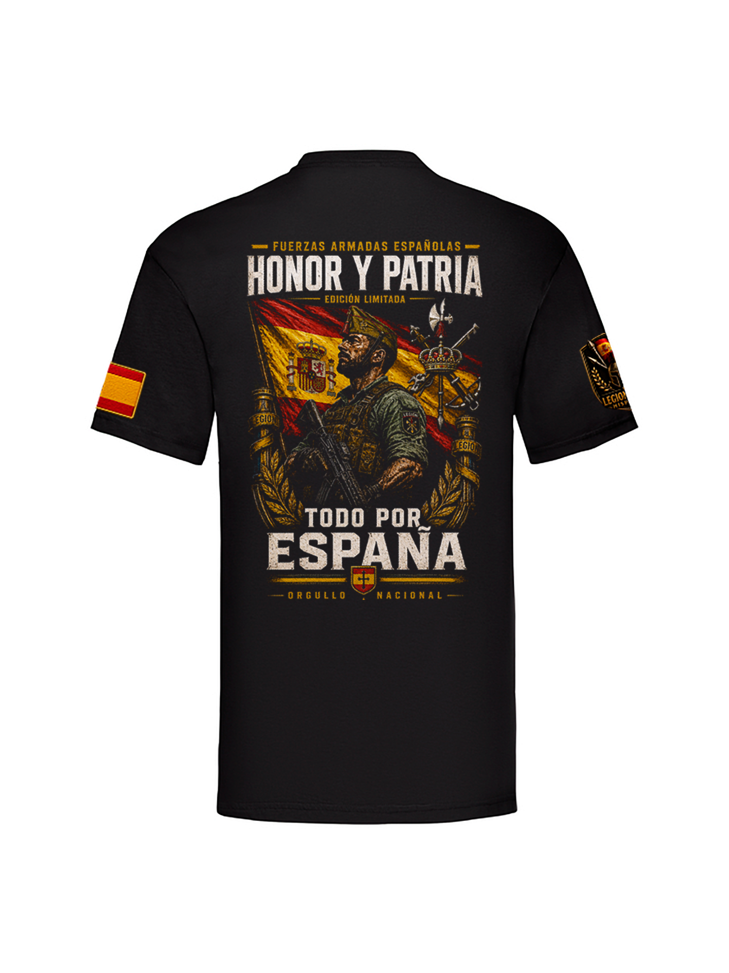 Camiseta Honor y Patria Todo por España - LEGIONARIO| Edición Premium | Legionarius Hispania