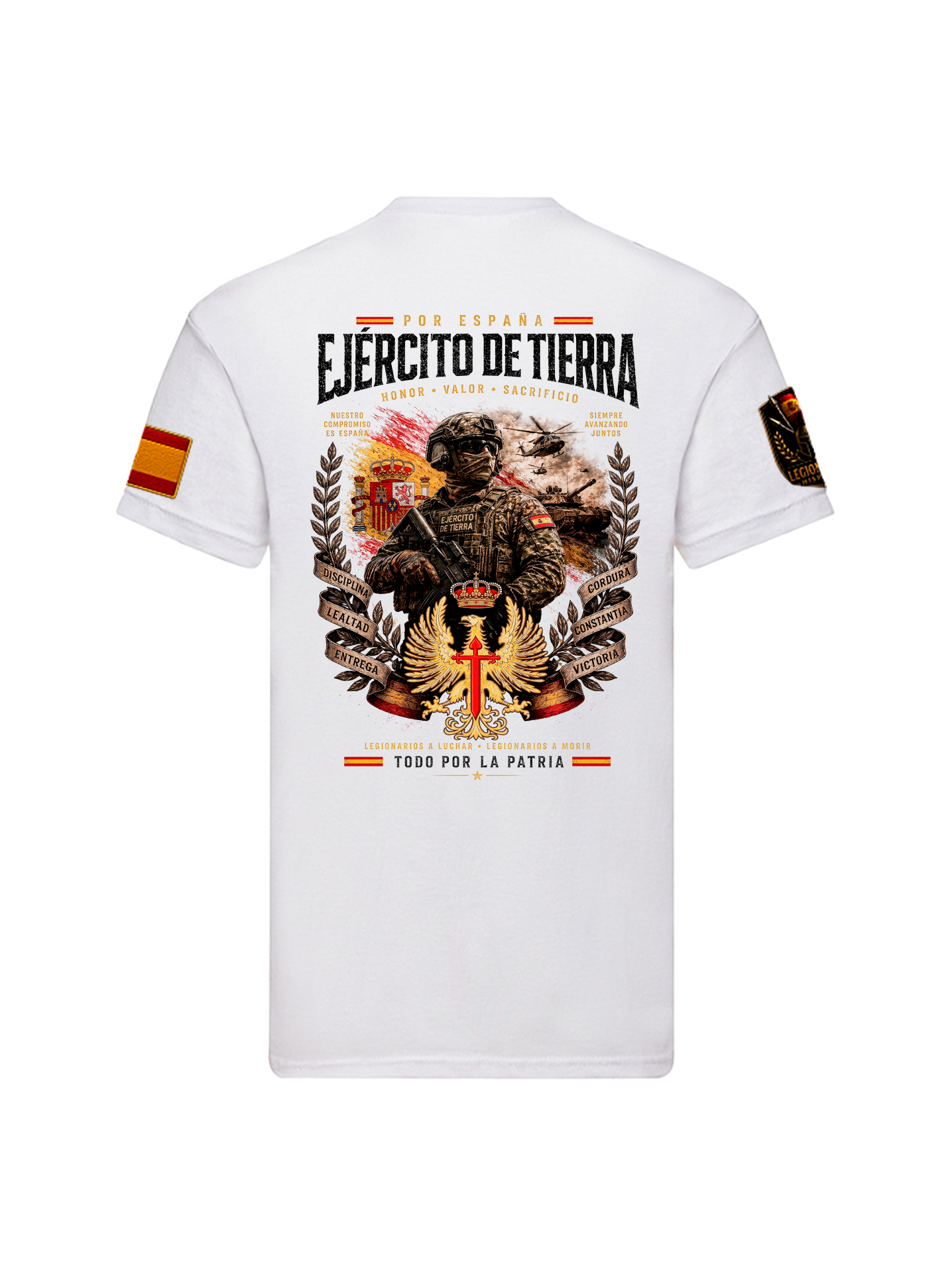 Camiseta Ejército de Tierra – Honor, Valor y Sacrificio - Edición Exclusiva