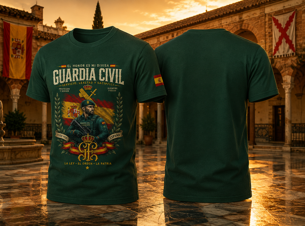 Camiseta Guardia Civil – El Honor es mi Divisa - Edición Exclusiva
