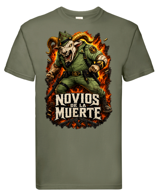 Camiseta Novios de la Muerte – Espíritu Legionario – Edición Exclusiva