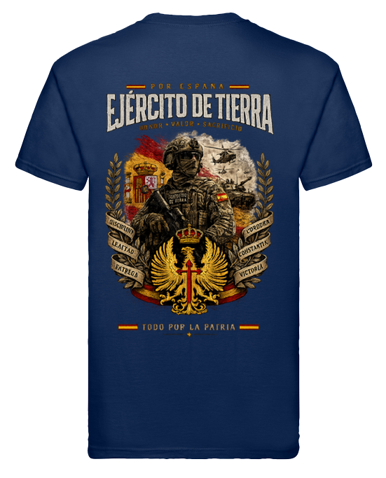 Camiseta Ejército de Tierra – Honor, Valor y Sacrificio - Edición Exclusiva