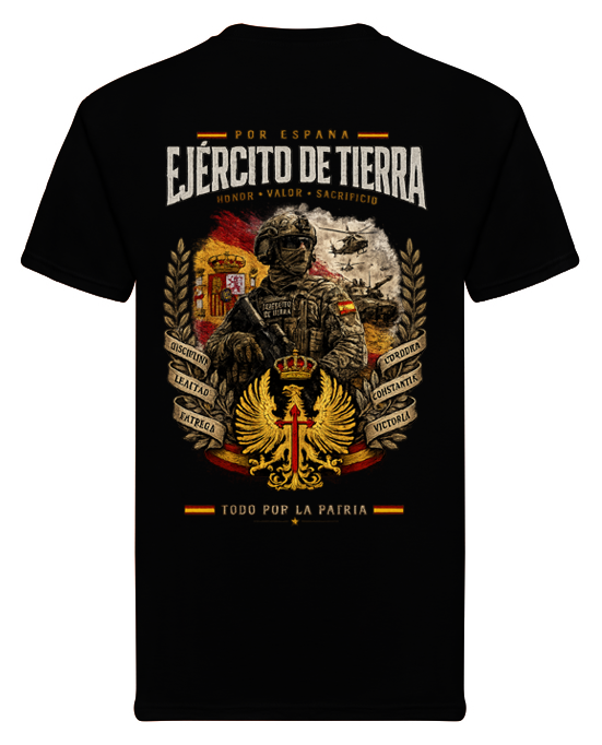 Camiseta Ejército de Tierra – Honor, Valor y Sacrificio - Edición Exclusiva