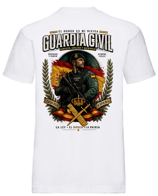 Camiseta Guardia Civil – El Honor es mi Divisa - Edición Exclusiva