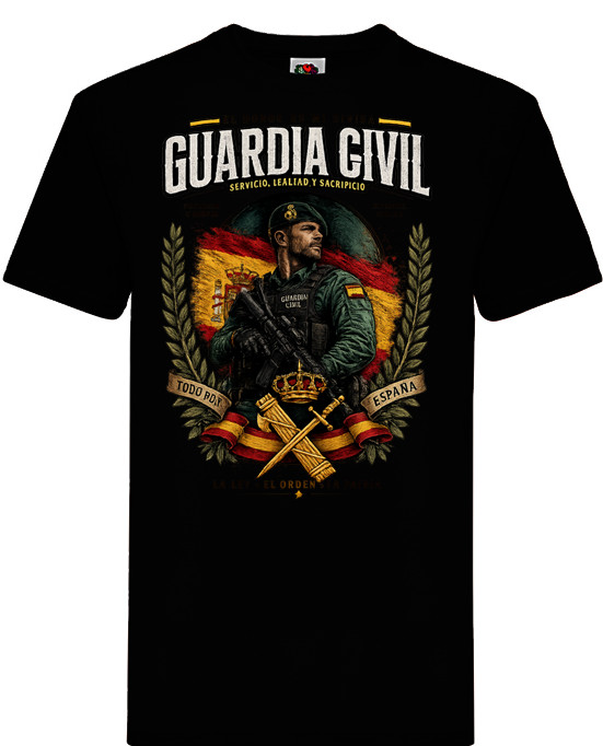 Camiseta Guardia Civil – El Honor es mi Divisa - Edición Exclusiva