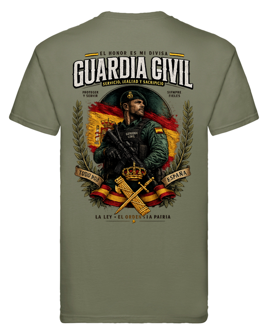 Camiseta Guardia Civil – El Honor es mi Divisa - Edición Exclusiva